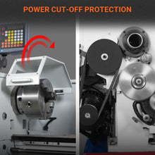 Load image into Gallery viewer, MechMaxx Industrial Metal Lathe Machine with DRO 14' x 40'' High Precision 84-1850 RPM Variable Speed Metal Working Machine 2HP Small Lathe with Stand 1440G