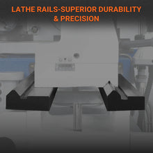 Load image into Gallery viewer, MechMaxx Industrial Metal Lathe Machine with DRO 14' x 40'' High Precision 84-1850 RPM Variable Speed Metal Working Machine 2HP Small Lathe with Stand 1440G