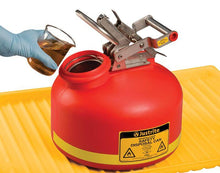 Load image into Gallery viewer, Justrite 14762 CAN DISPL POLY W/SS 2G RD