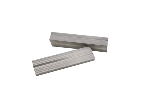 Wilton — A4 Replacement Magnefix Aluminum Jaw Caps with 4 in Jaw Opening, Pair