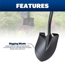 Load image into Gallery viewer, Marshalltown 14DLS 14 Ga Proscape Digging Shovel - Long Fiberglass