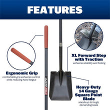 Load image into Gallery viewer, Marshalltown 14TLS 14 Ga Proscape Transfer Shovel - Long Fiberglass