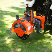 Load image into Gallery viewer, MechMaxx 3-Point PTO Stump Grinder with 34 Carbide Teeth (PTO Shaft Included with Slip Clutch), for 15-45HP Tractor, SG24PRO