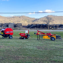 Load image into Gallery viewer, MechMaxx Hay Baler &amp; Hay Wrapper &amp; Hay Rake Tedder Bundle, HB3120, HW20, HT100
