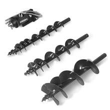 Load image into Gallery viewer, MechMaxx Three-Rod Auger for Mini Compact Excavator MEC17, MEC17PRO (SKU: 150533; 150534）