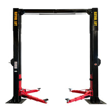 Load image into Gallery viewer, Katool KT-M150D 15000 lbs. Clear Floor Two Post Lift Single Lock Release