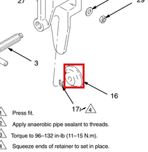 Load image into Gallery viewer, Graco 159056 Pad, Screw Mounting - highlighted in parts diagram