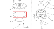 Load image into Gallery viewer, Graco 15A181 Diaphragm - highlighted in parts diagram