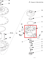Load image into Gallery viewer, Graco 15A187 Housing - highlighted in parts diagram