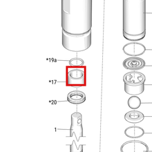Load image into Gallery viewer, Graco 15B075 Bushing  Rod .296/255.79 - highlighted in parts diagram
