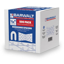 Load image into Gallery viewer, Marshalltown 15BWTHS500 Horseshoe Spacer 1/16” 500pc Bulk Retail Box