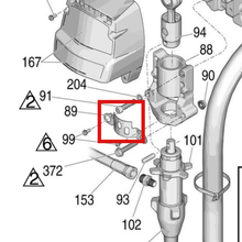 Load image into Gallery viewer, Graco 15C762 Pump Rod Shield - item 89 highlighted in the Graco 3A3389EN parts diagram
