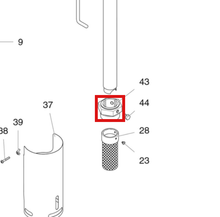 Load image into Gallery viewer, Graco 15D008 Bolt, 3/8-16, 316 Sst - highlighted in parts diagram