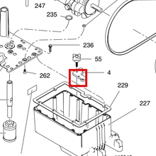 Load image into Gallery viewer, Graco 15E476 Retainer Bracket - highlighted in parts diagram