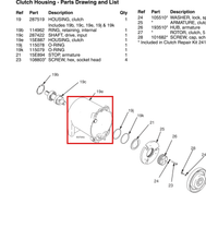 Load image into Gallery viewer, Graco 15E887 Housing, Clutch, Convert - highlighted in parts diagram