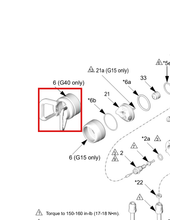 Load image into Gallery viewer, Graco 15F192 Ring, Retaining - highlighted in parts diagram