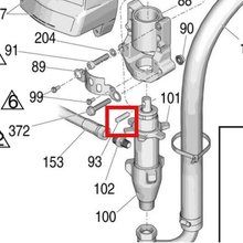 Load image into Gallery viewer, Graco 15F855 3900 Pump Pin - item 93 highlighted in the Graco 3A3389EN parts diagram
