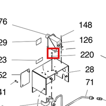 Load image into Gallery viewer, Graco 15F979 SCREW, PH, PHILLIPS, 8-32UNC X1.25 - item 220 highlighted in the Graco 313880EN-D parts diagram