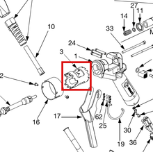 Load image into Gallery viewer, Graco 15G006 Spacer, Thermal Isolator - highlighted in parts diagram