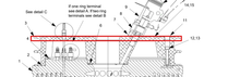 Load image into Gallery viewer, Graco 15G967 Plate,tire - highlighted in parts diagram