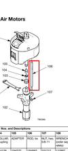 Load image into Gallery viewer, Graco 15H562 Rod, Tie - highlighted in parts diagram