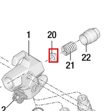 Load image into Gallery viewer, Graco 15J528 Spring Guide - highlighted in parts diagram