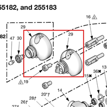 Load image into Gallery viewer, Graco 15K649 HOUSING,WIDE RATIO,10 - item 29 highlighted in the Graco 312185EN parts diagram