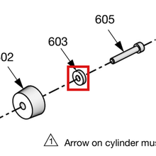 Load image into Gallery viewer, Graco 15M100 WASHER,SS - item 603 highlighted in the Graco 312760EN parts diagram
