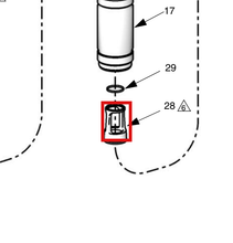 Load image into Gallery viewer, Graco 15M655 Guide,piston, 250 - highlighted in parts diagram