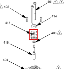 Load image into Gallery viewer, Graco 15N101 Insert,snuffback,valve,iq - highlighted in parts diagram