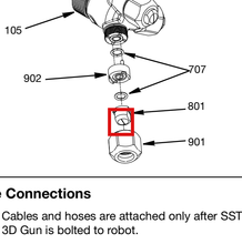 Load image into Gallery viewer, Graco 15N124 Nut,turnbuckle - highlighted in parts diagram