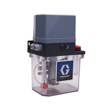 Load image into Gallery viewer, Graco 15U860 Injecto-FloÂ® II Electric Oil Pump, 6 liter Reservoir, 0.5 lpm, Dual with M12 Top Straight Connector (10 mm Pipe)