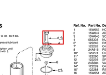 Load image into Gallery viewer, Graco 15W646 Screw, Adjusting, Gl-11 Inj - highlighted in parts diagram