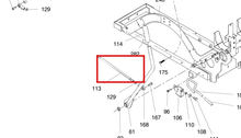 Load image into Gallery viewer, Graco 15Y673 Rod, Threaded - highlighted in parts diagram
