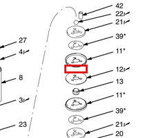 Load image into Gallery viewer, Graco 160019 Washer, Back Up - highlighted in parts diagram