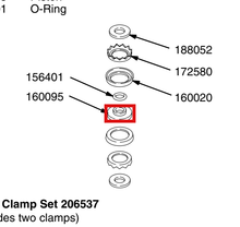 Load image into Gallery viewer, Graco 160020 Cup, Leather - highlighted in parts diagram
