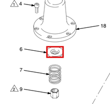 Load image into Gallery viewer, Graco 160033 Guide, Spring - highlighted in parts diagram
