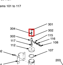 Load image into Gallery viewer, Graco 160163 Needle - highlighted in parts diagram