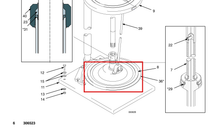 Load image into Gallery viewer, Graco 160861 Wiper, Follow Plate - highlighted in parts diagram