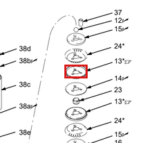 Load image into Gallery viewer, Graco 162642 Leather Cup - highlighted in parts diagram