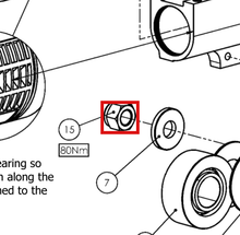 Load image into Gallery viewer, Binks 163152 M16 NYLOC NUT -- Ref 15, Smart Pump E2-30/40 - Service Manual - 77-3215 [ English ]