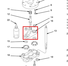 Load image into Gallery viewer, Graco 164414 Yoke, Conn Tube - highlighted in parts diagram