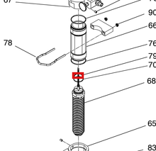 Load image into Gallery viewer, Graco 164891 Packing, O-ring - highlighted in parts diagram