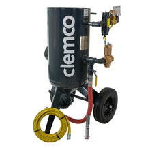 Load image into Gallery viewer, Clemco 23767 3 Cubic Foot 1 1/4&quot; Pipe W/ TLR-300 Remote &amp; Manual Quantum Valve Classic Sandblast Pots