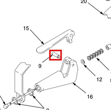Load image into Gallery viewer, Graco 165086 Screw, Pivot - highlighted in parts diagram