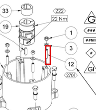 Load image into Gallery viewer, Binks 165686 M12 x 50 GRUB SCREW -- Ref 12, Smart Pump E2-30/40 - Service Manual - 77-3215 [ English ]