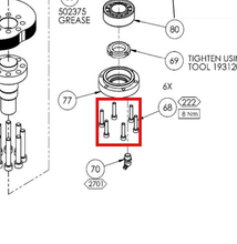 Load image into Gallery viewer, Binks 165972 M5 x 25 CAP HD SCREW -- Ref 68, BINKS - Smart Pump E2-15 AFP - Instruction Manual - 77-3227 [ English ]