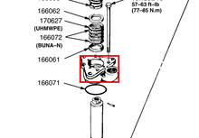 Load image into Gallery viewer, Graco 166061 Gland, Pkg Male - highlighted in parts diagram
