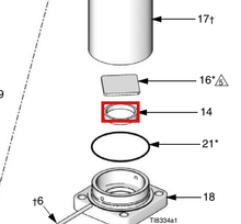 Load image into Gallery viewer, Graco 166064 Seat, Valve - highlighted in parts diagram