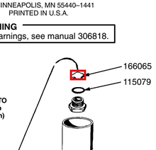 Load image into Gallery viewer, Graco 166065 Plate, Valve - highlighted in parts diagram
